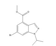 methyl 6-bromo-1-isopropyl-1H-indazole-4-carboxylate